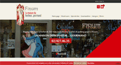 Desktop Screenshot of finum.be