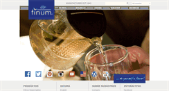 Desktop Screenshot of finum.es