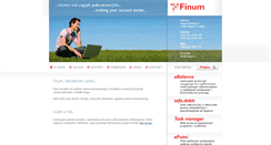 Desktop Screenshot of finum.hr